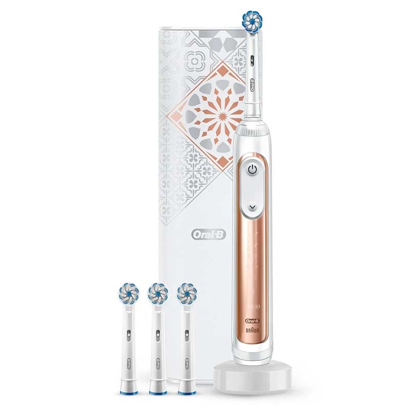 Oral-B Genius X 20000 Luxe Edition Elektrische Zahnbürste rosegold