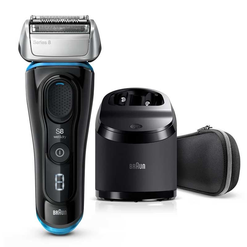 Braun Series 8 8385cc mit Clean&Charge System Folienrasierer schwarz