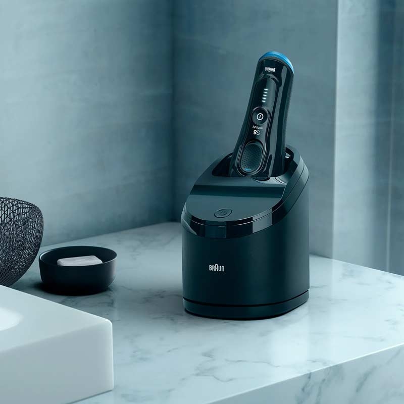 Braun Series 8 8385cc mit Clean&Charge System Folienrasierer schwarz