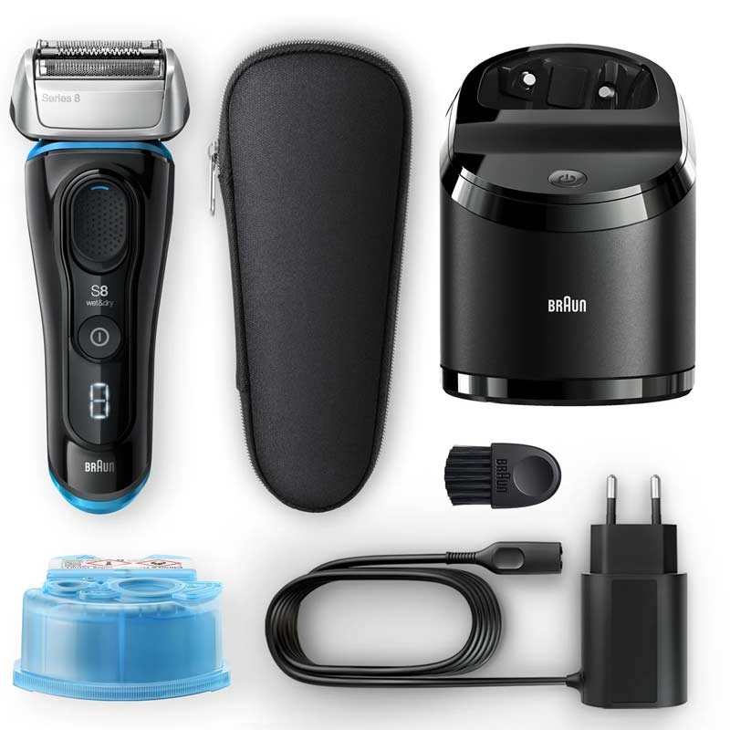 Braun Series 8 8385cc mit Clean&Charge System Folienrasierer schwarz