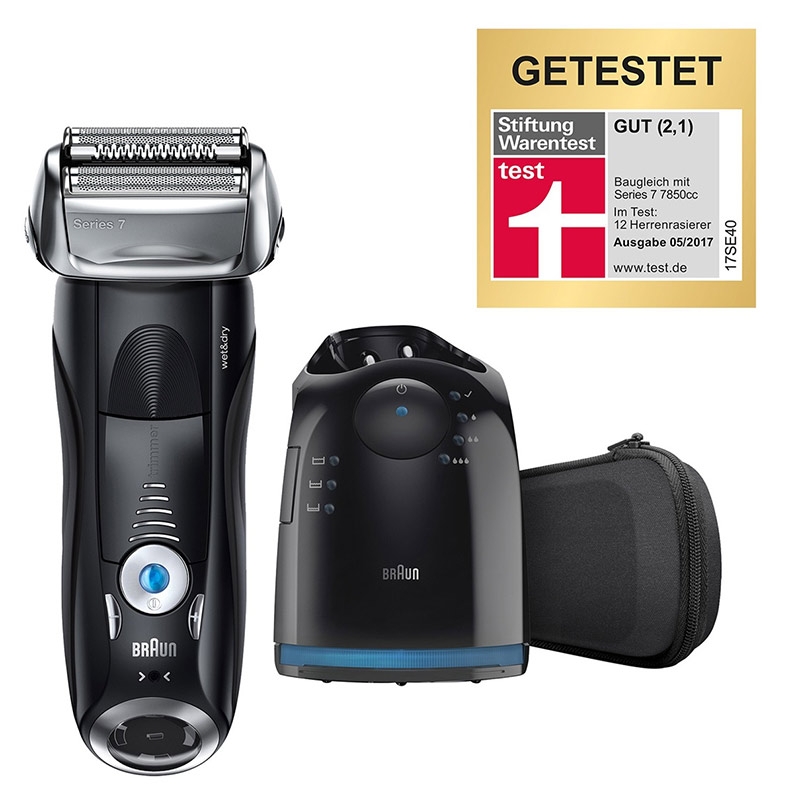 Braun Series 7 7880 CC Wet & Dry Rasierer schwarz