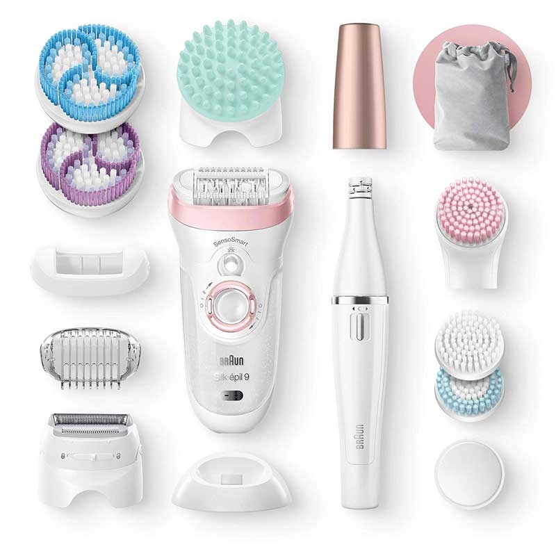 Braun Silk-épil Beauty-Set 9 9-995 Deluxe 9-in-1 Kabellose Wet&Dry Haarentfernung