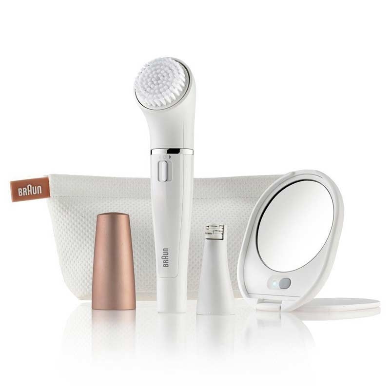 Braun Face 831 Gesichtsepilierer und Gesichtsreinigungsbürste