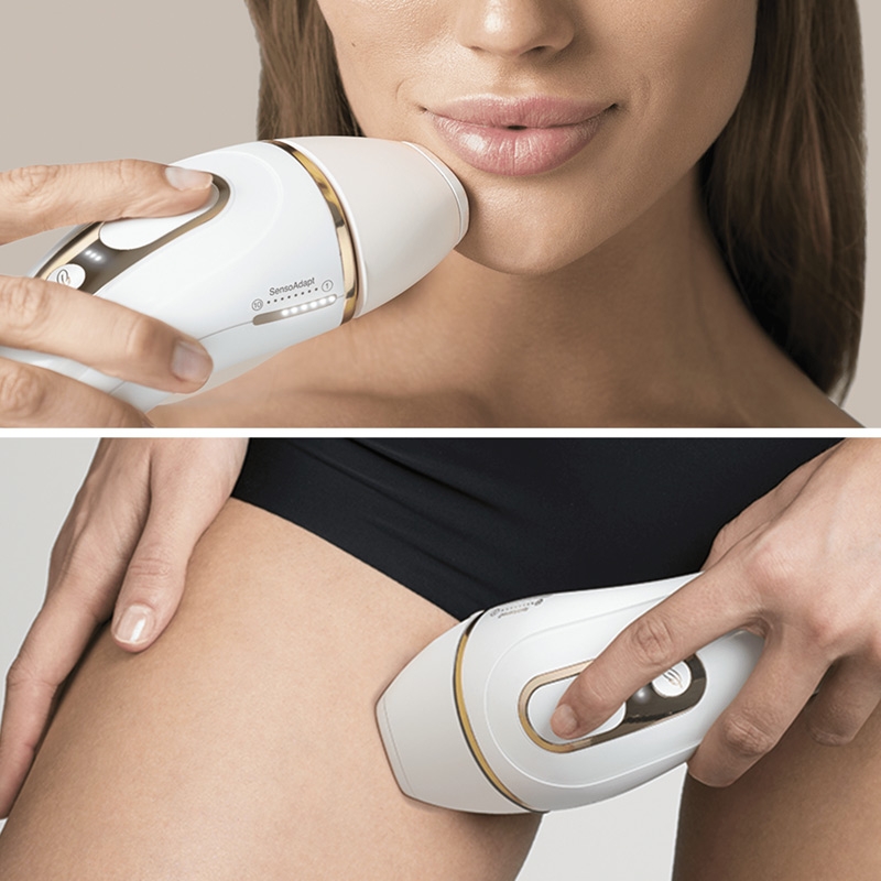 Braun Silk-Expert Pro 5 PL5124 Haarentferner weiß gold