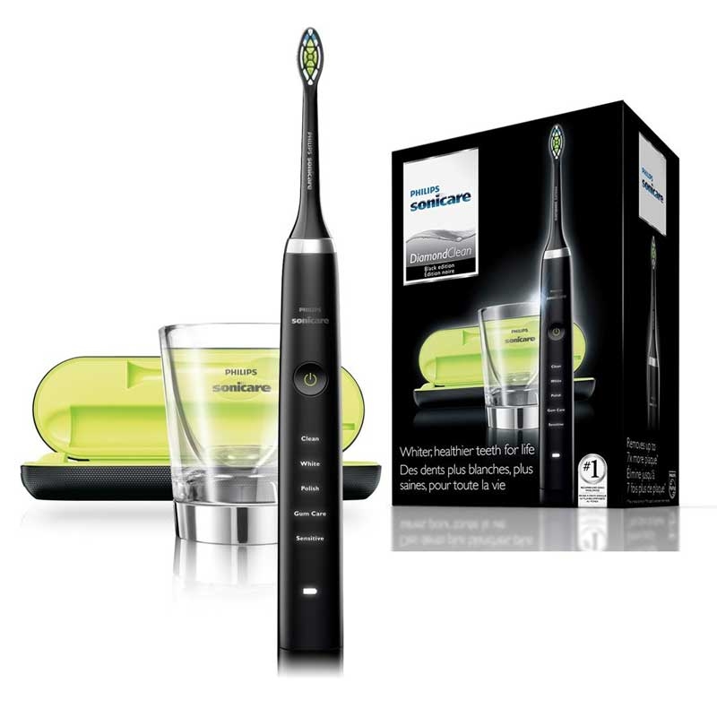 Philips HX9352/04 Sonicare Diamond Clean elektrische Zahnbürste schwarz
