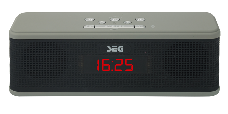 SEG BluSound 1314 Radio/Clock/Soundsystem grau