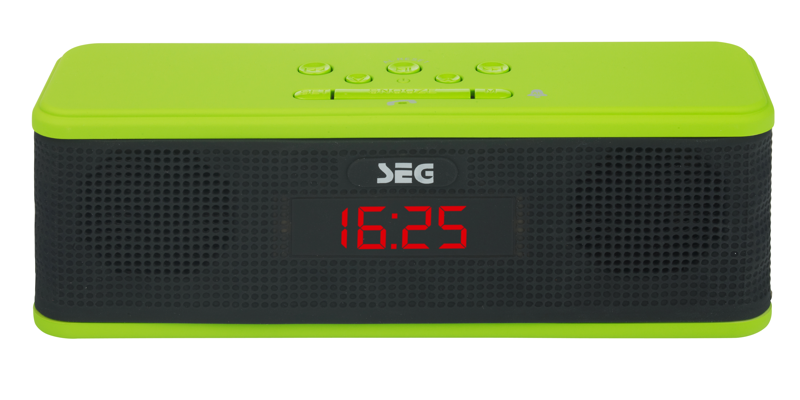 SEG BluSound 1314 Radio/Clock/Soundsystem grün