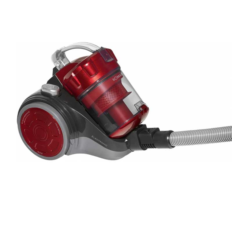 Bomann BS 9027 CB beutelloser Staubsauger anthrazit/rot