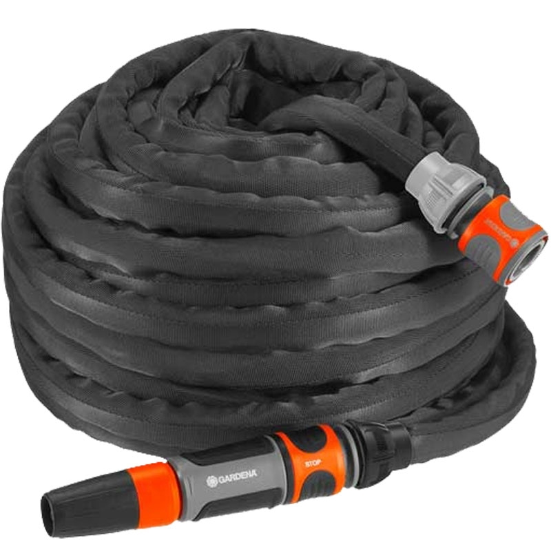 GARDENA 18434-20 Textilschlauch Liano 20 m Set