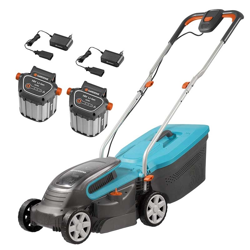 GARDENA 05039-20 Set PowerMax Li-18/32 Akkurasenmäher