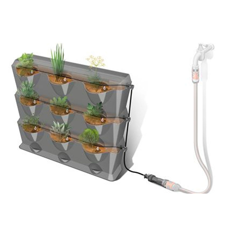 GARDENA 13156-20 NatureUp! Bewässerungsset Vertikal Wasserhahn