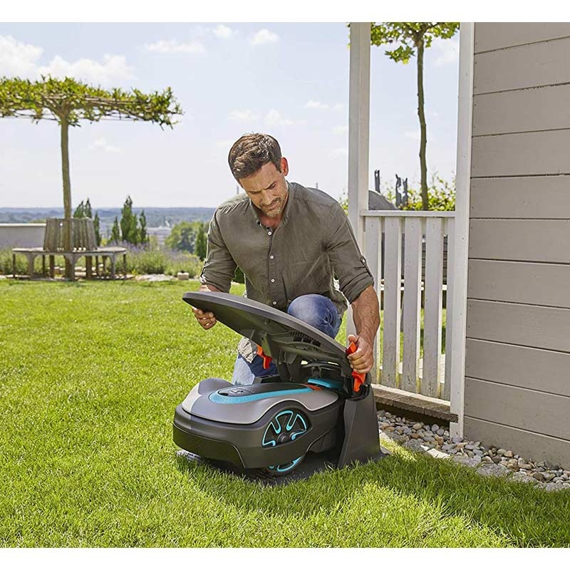 GARDENA 15020-20 Garage für Mähroboter (SILENO city + SILENO life Modelle)