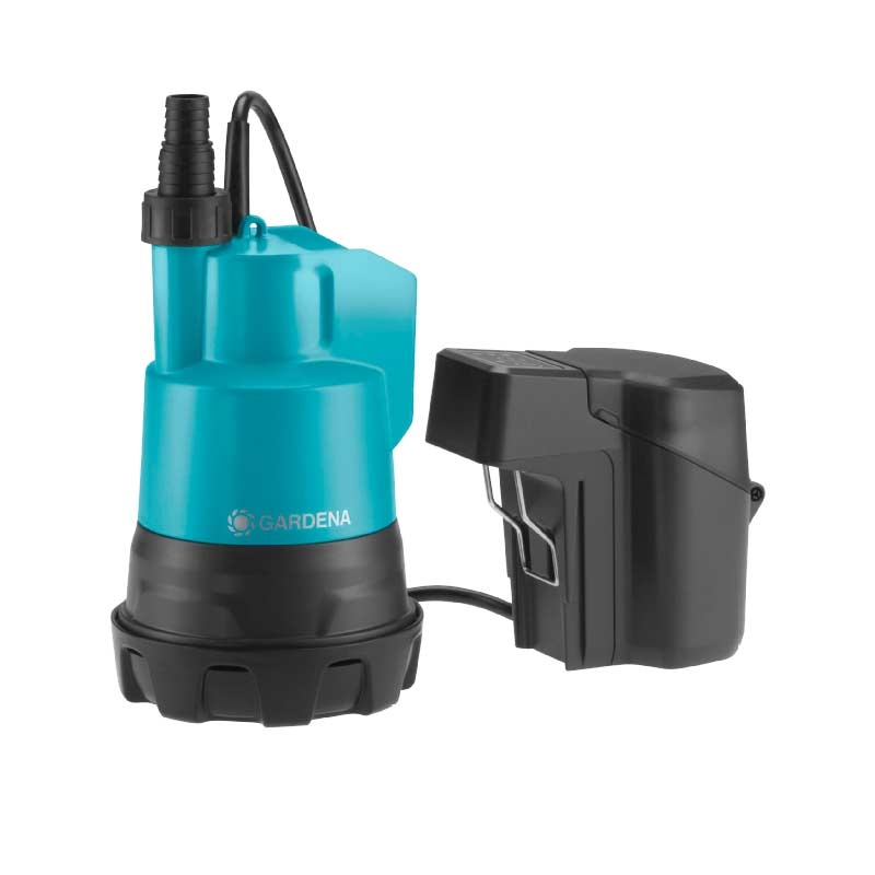 GARDENA 1748-61 Set Klarwasser-Tauchpumpe 2000/2 Li-18