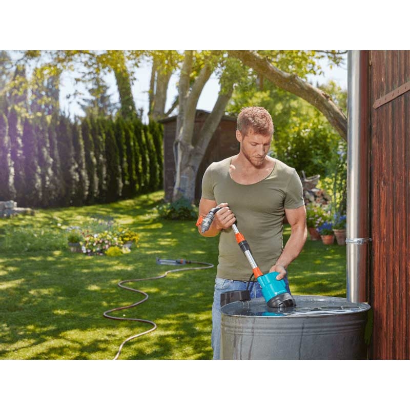 GARDENA 1749-61 Set Regenfasspumpe 2000/2 Li-18