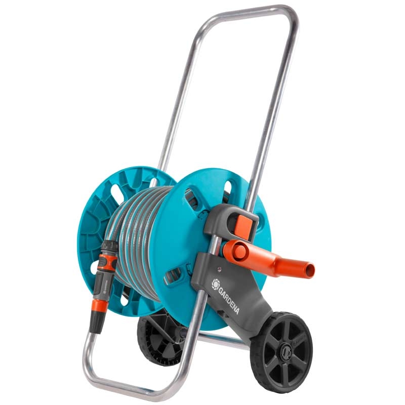 GARDENA 18502-20 Schlauchwagen AquaRoll S Set