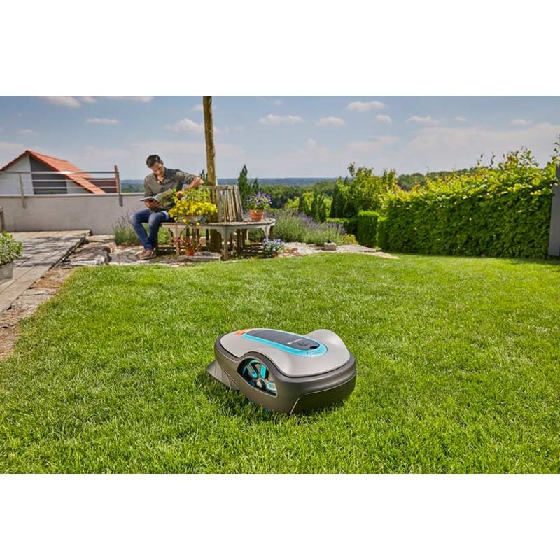 GARDENA 19113-20 smart Sileno life Set 750 Mähroboter