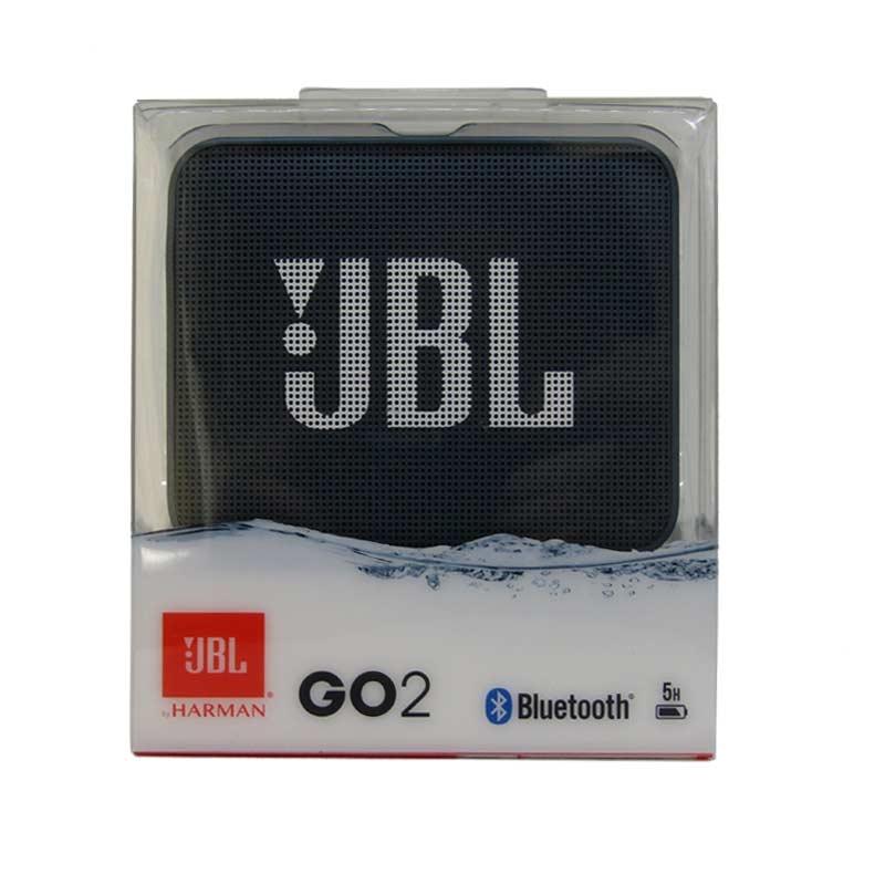 JBL GO2 Tragbarer Bluetooth-Lautsprecher, navy blue