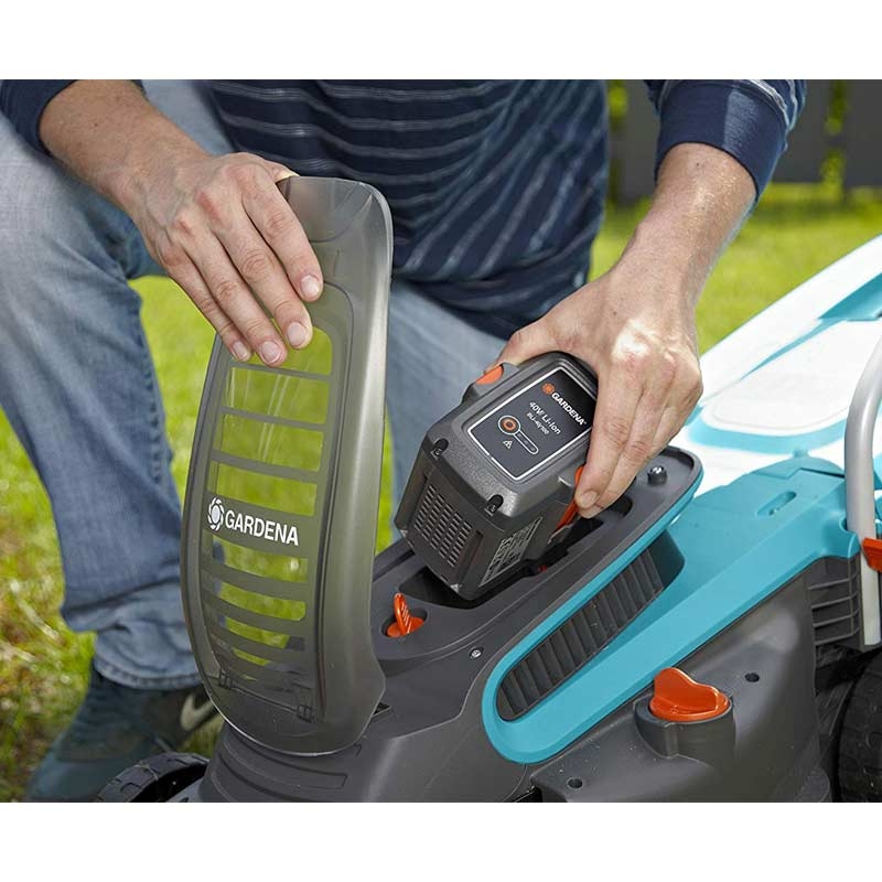 GARDENA 05033-20 Akku-Rasenmäher Set PowerMax Li-40/32