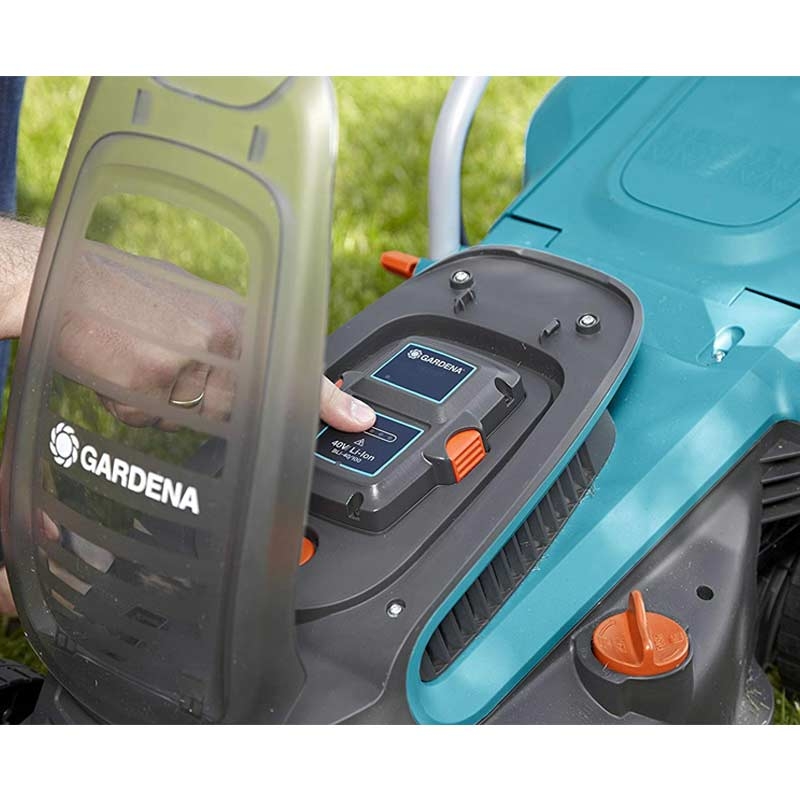 GARDENA 05033-20 Akku-Rasenmäher Set PowerMax Li-40/32