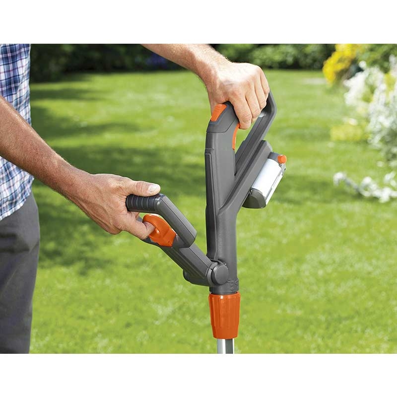 GARDENA 09825-20 Akku-Trimmer Set ComfortCut Li-18/23R inkl. Akku und Ladegerät