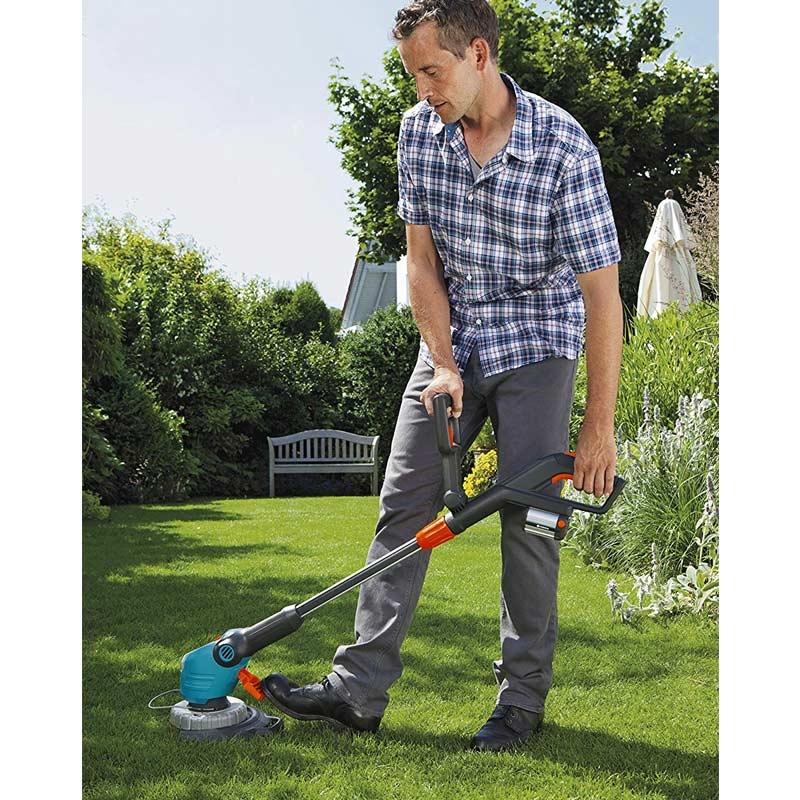 GARDENA 09825-20 Akku-Trimmer Set ComfortCut Li-18/23R inkl. Akku und Ladegerät