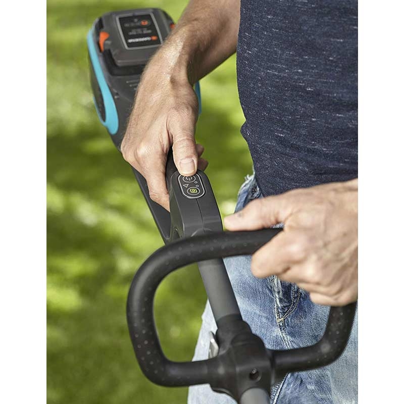 GARDENA 09827-20 Akku-Trimmer Set PowerCut Li-40/30 inkl. Akku und Ladegerät