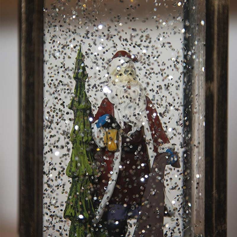 Konstsmide 2889-000 LED Schneelaterne mit Schneemännern