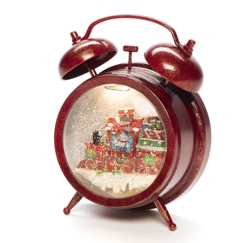 Konstsmide 4374-550 LED Schneekugel Laterne Wecker