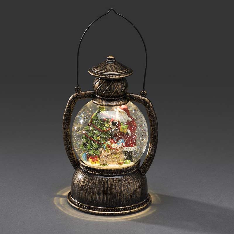 Konstsmide 3497-000 LED Glaskugellaterne Weihnachtsmann 2. Wahl Qualitätsprodukt