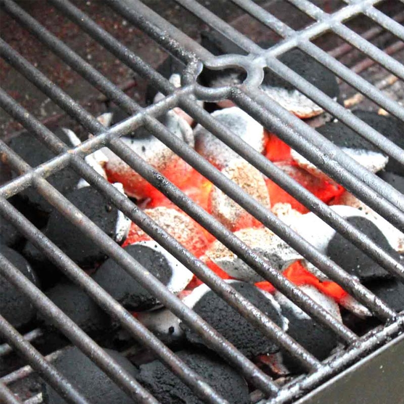 Olivo Ketts Grillbriketts aus Olivenkernen – 3kg umweltfreundliche und rauchfreie Kohle