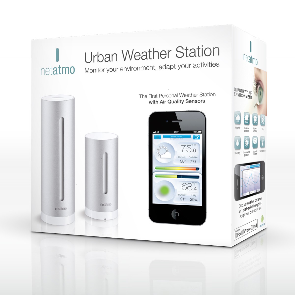 Netatmo NWS01 wasserdichte Wetterstation