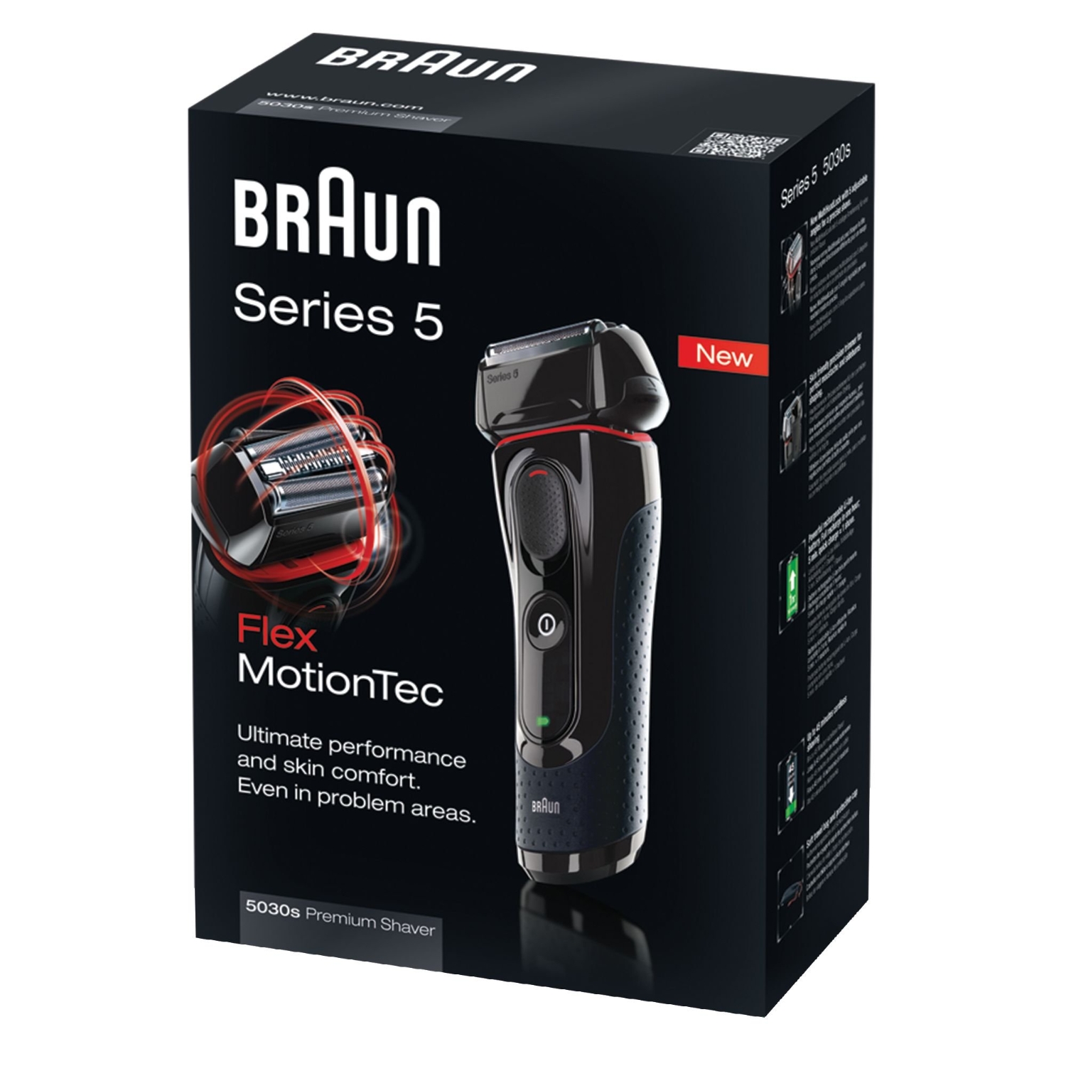Braun Series 5 5030s Elektrischer Rasierer Wet & Dry