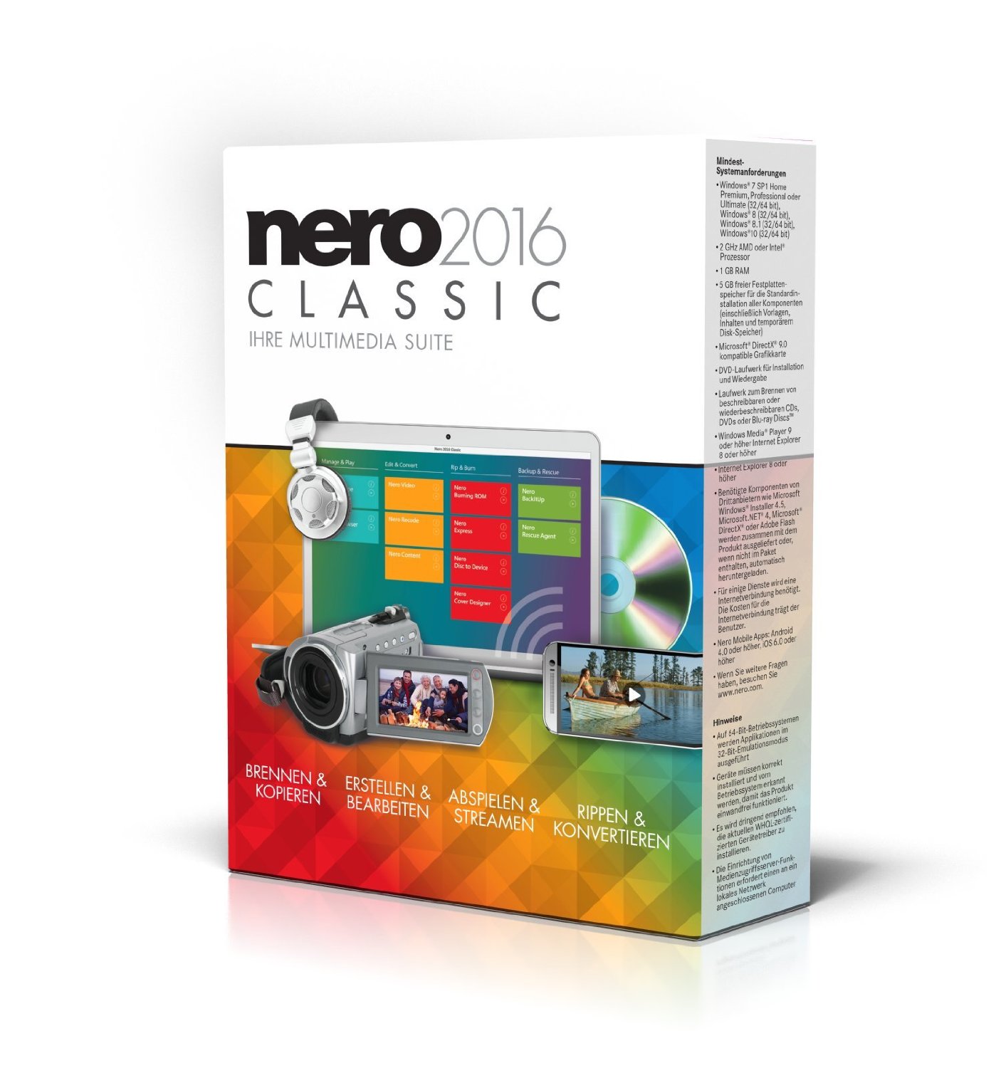 Nero 2016 Classic Brennsoftware
