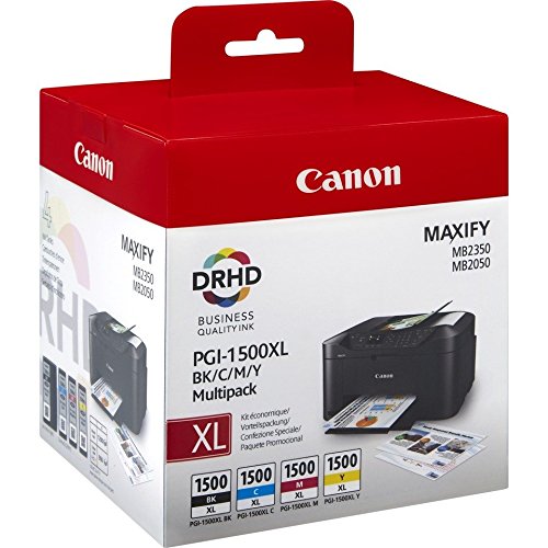 Canon PGI-1500XL Multipack Tinte PGI 1500 XL Multipack BK/C/M/Y NEU