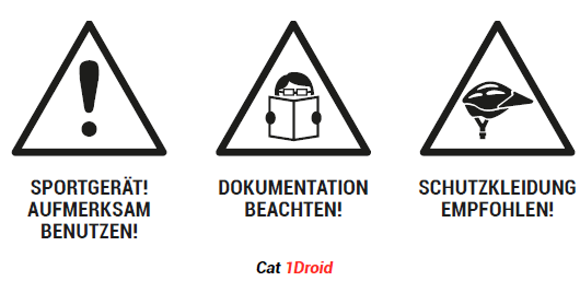 CAT 1Droid Scooter elektrisches Einrad