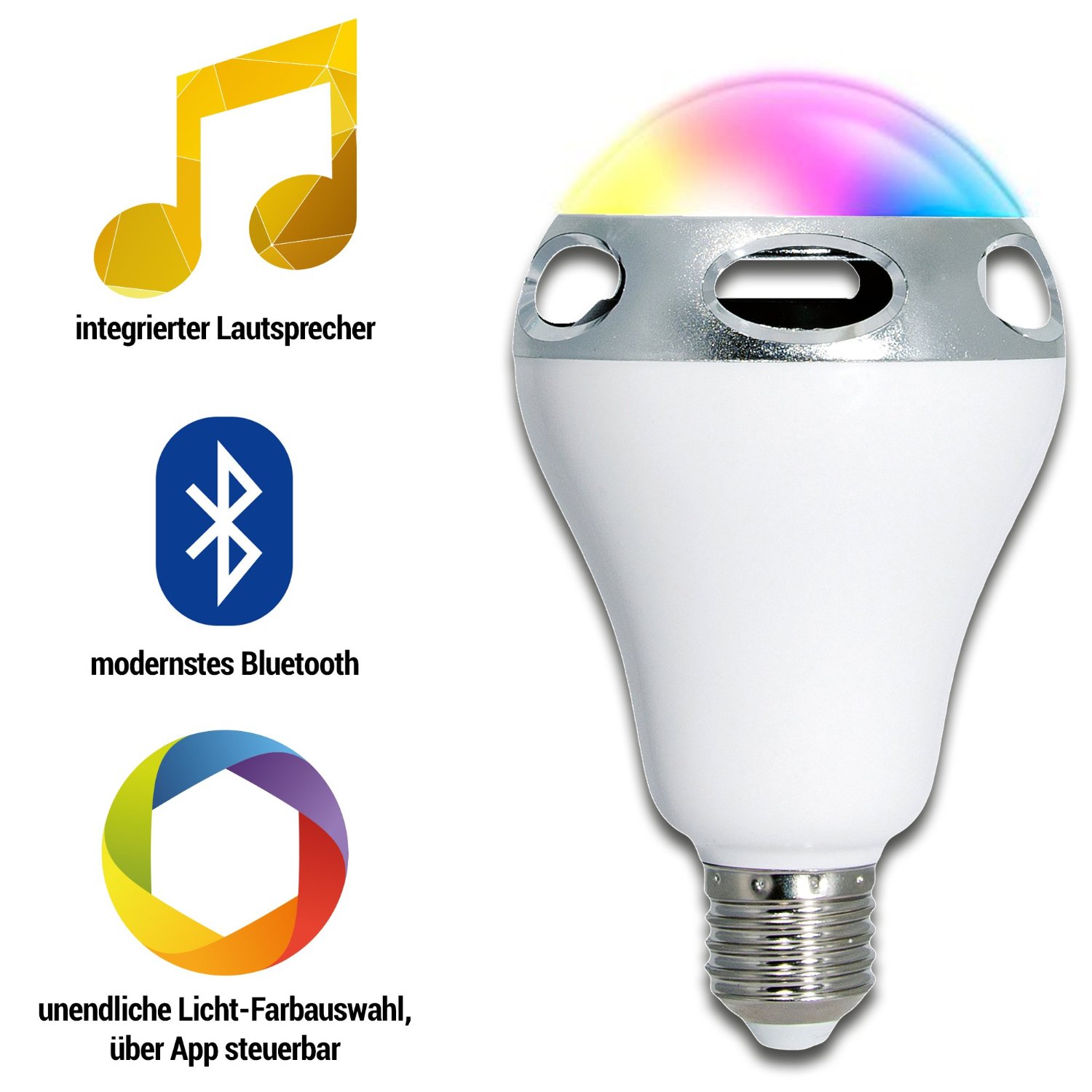 Cat Sound Bulb LED-Glühbirne mit integriertem Lautsprec