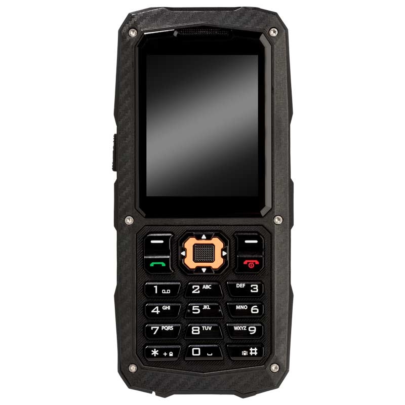 Cyrus CM8 Outdoor Handy (Dual SIM) schwarz vorne