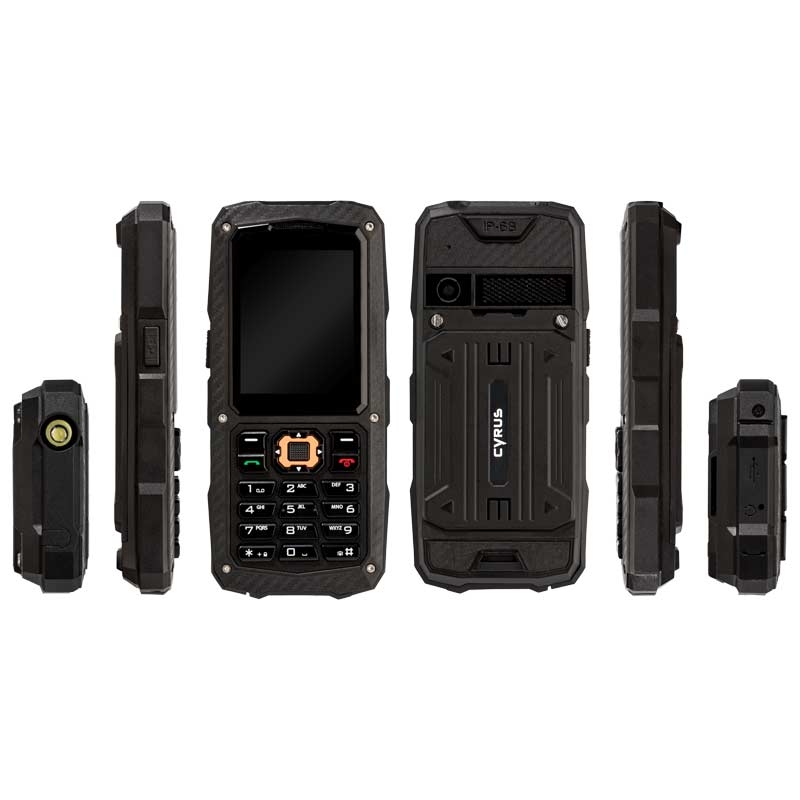 Cyrus CM8 Outdoor Handy (Dual SIM) schwarz