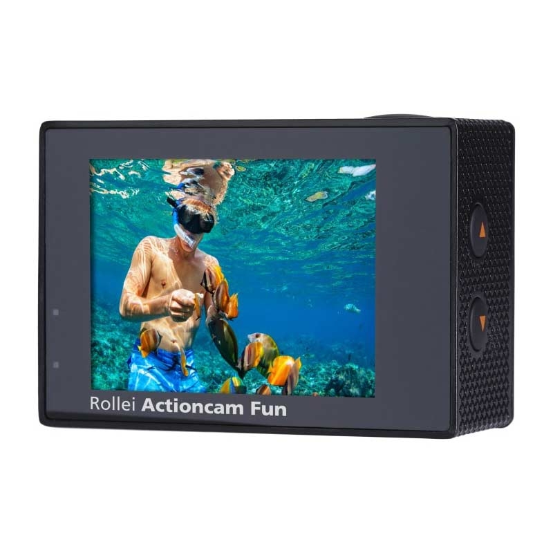 Rollei Actioncam Fun WiFi-4K-Actionkamera schwarz (2.Wahl)