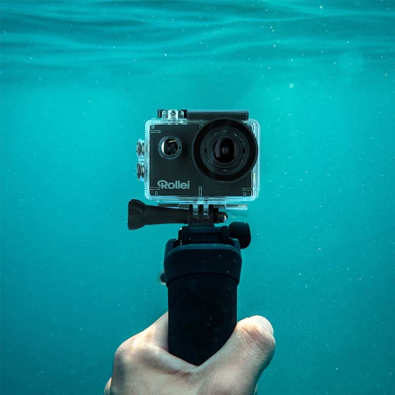 Rollei Actioncam Fun WiFi-4K-Actionkamera schwarz