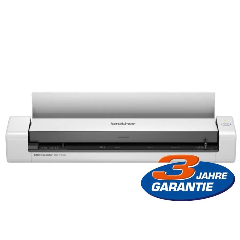 Brother DS-740D mobiler Scanner weiß