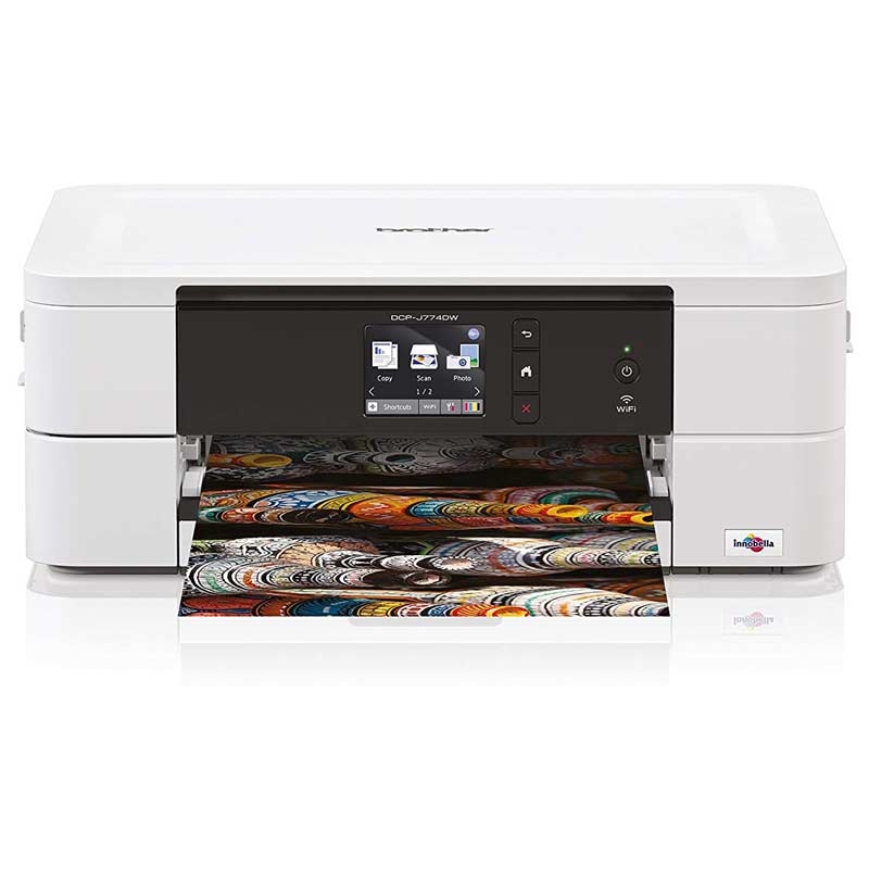 Brother DCP-J774DW 3-in-1 Tinten Multifunktionsgerät weiß