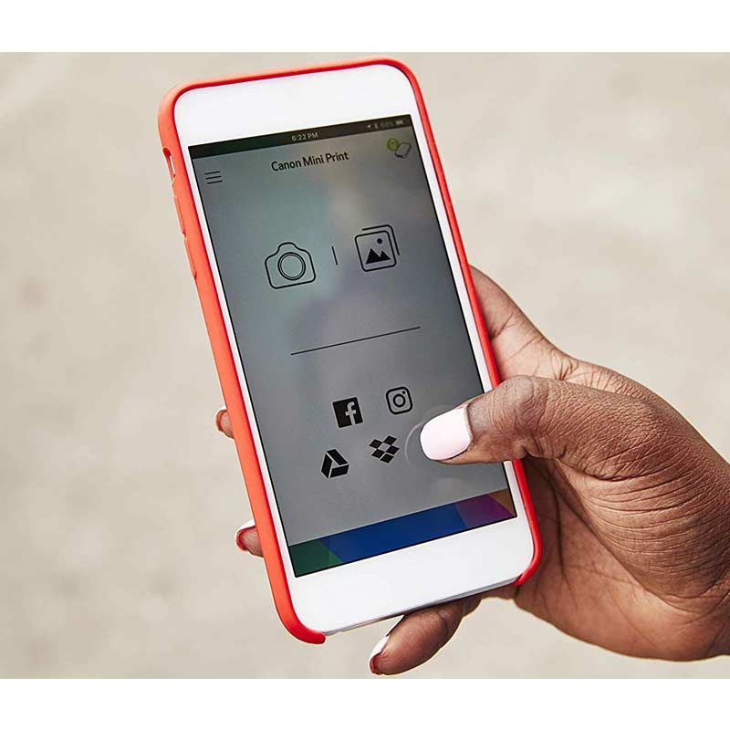 Canon Zoemini Mobiler Mini-Fotodrucker schwarz