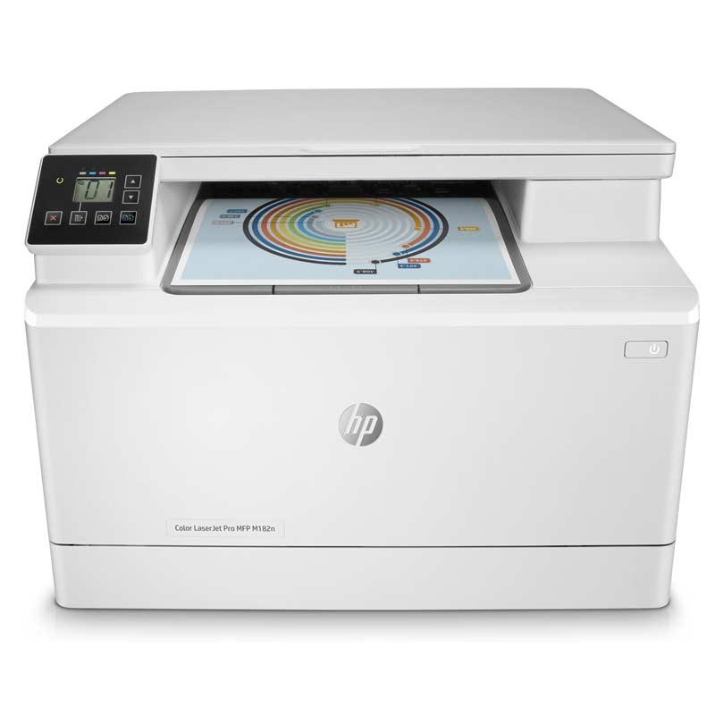 HP Color LaserJet Pro M182n Multifunktions-Farblaserdrucker weiß