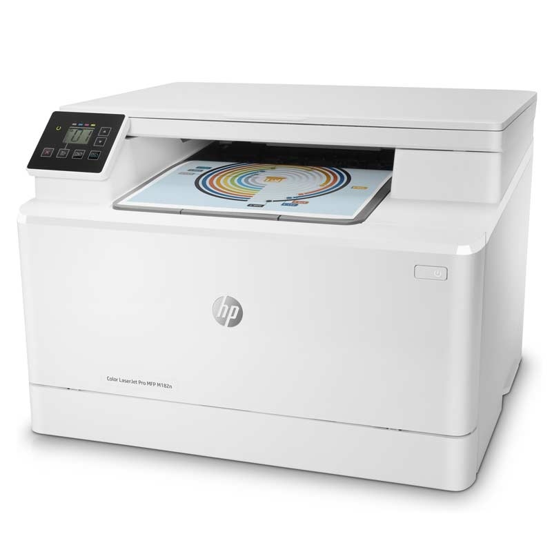 HP Color LaserJet Pro M182n Multifunktions-Farblaserdrucker weiß