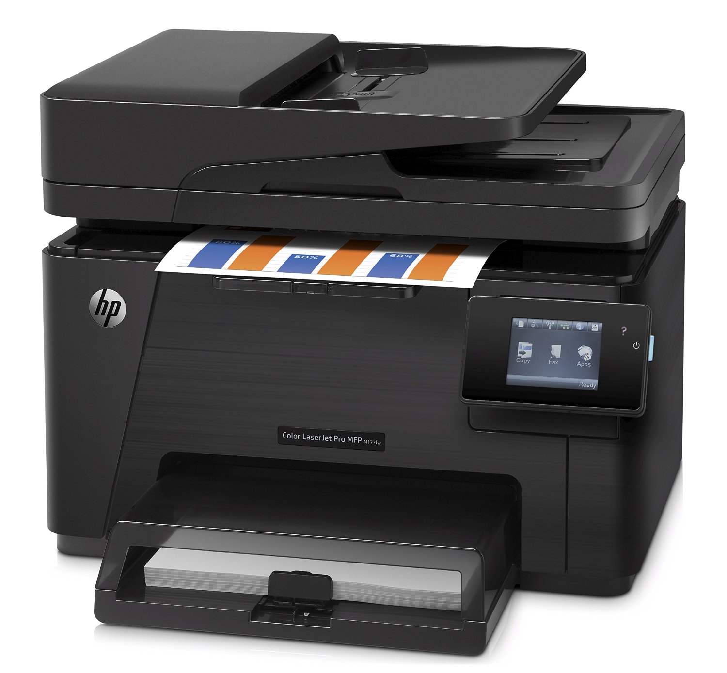 HP LaserJet Prof M177fw All-in-One Farblaserdrucker (Drucker, Scanner, Kopier, Fax, WLAN) schwarz