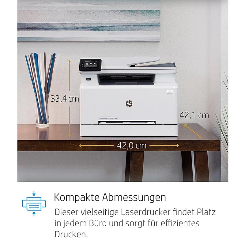 HP Color LaserJet Pro M281fdn Multifunktions-Farblaserdrucker