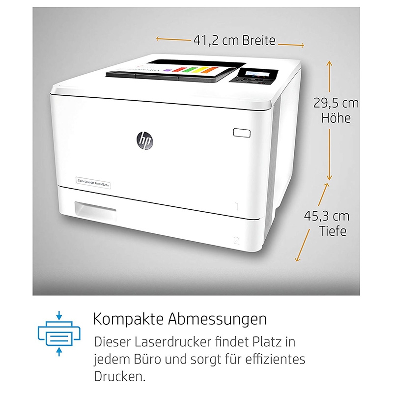 HP Color Laserjet Pro M452dn Farb-Laserdrucker