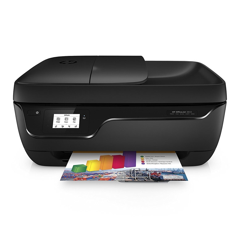 HP OfficeJet 3833 Multifunktionsdrucker schwarz