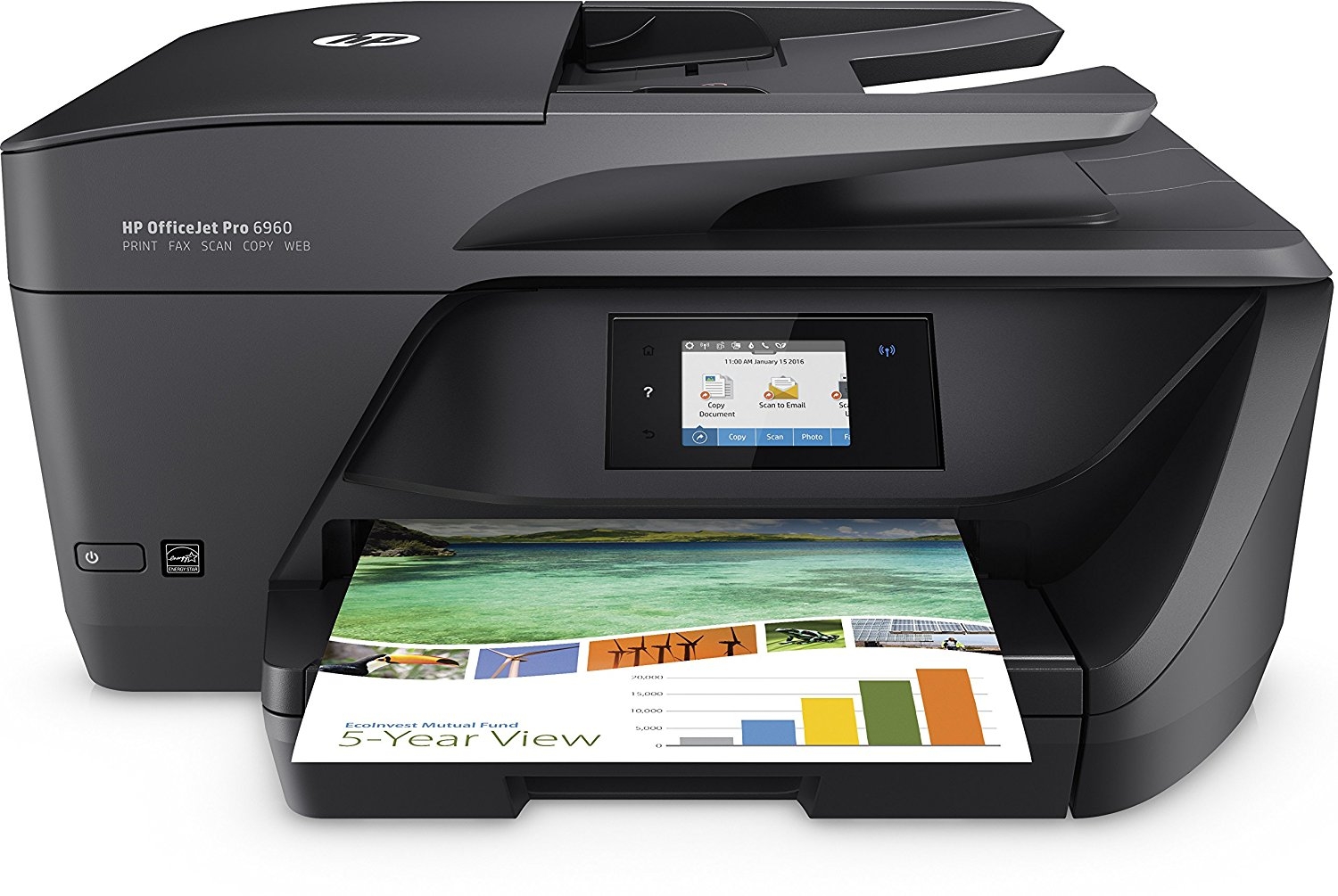 HP OfficeJet Pro 6960 e-All-in-One Multifunktionsdrucker schwarz